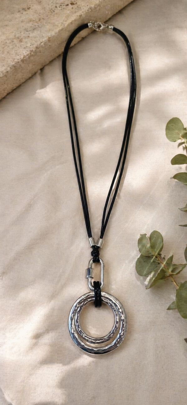 COLLAR ECLIPSE PLATA