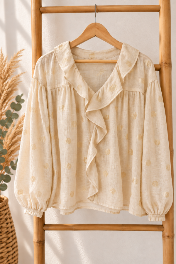 BLUSA BOHO DE VOLANTES