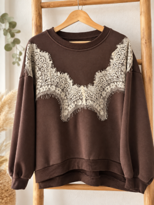 SUDADERA ENCAJE
